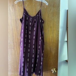 Madewell slip dress 100% cotton size medium